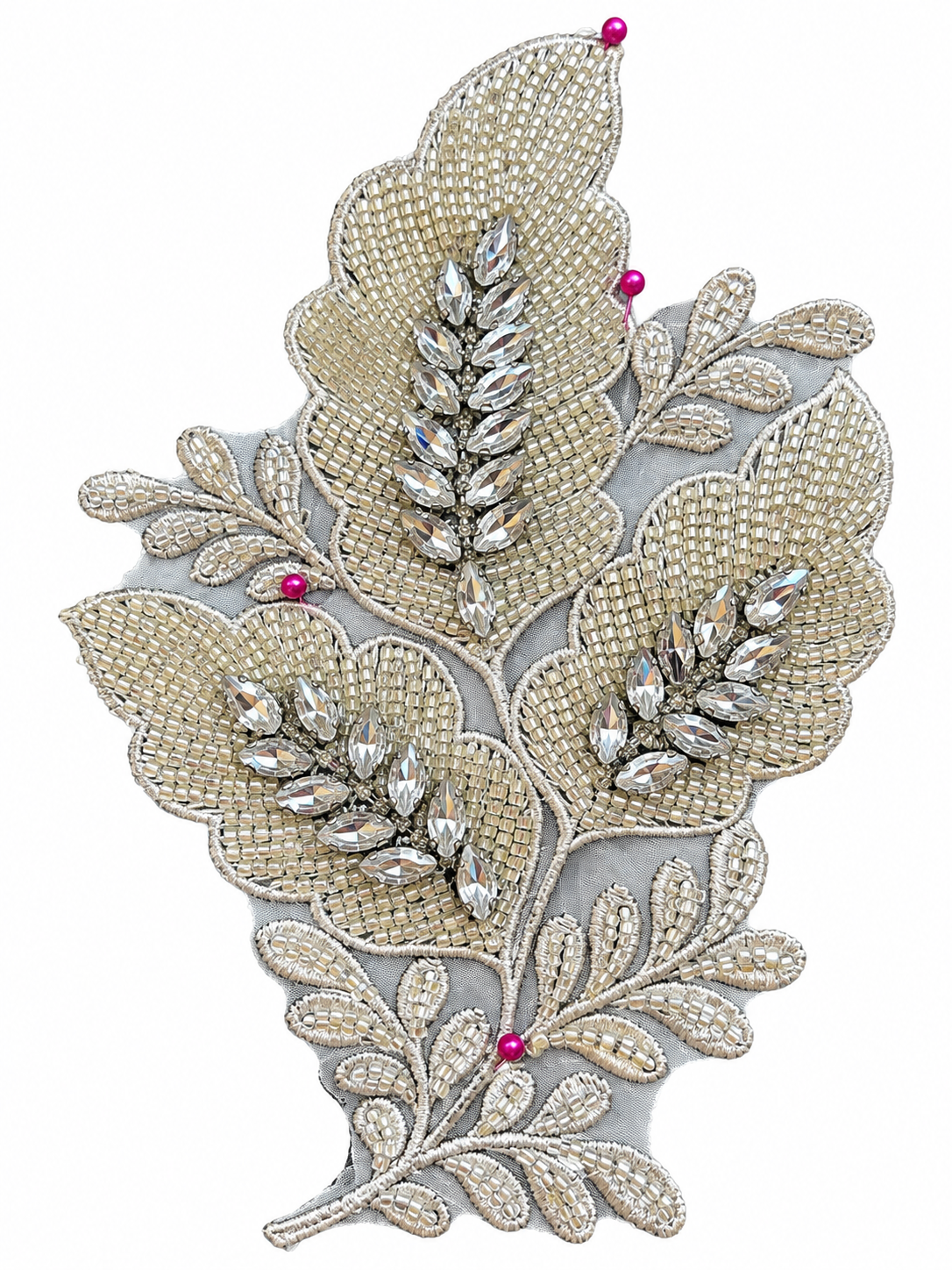 Floral Motif - Grey