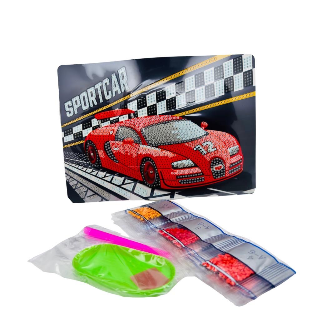 Race car Diamond Painting Kit - Gem Art (A5)