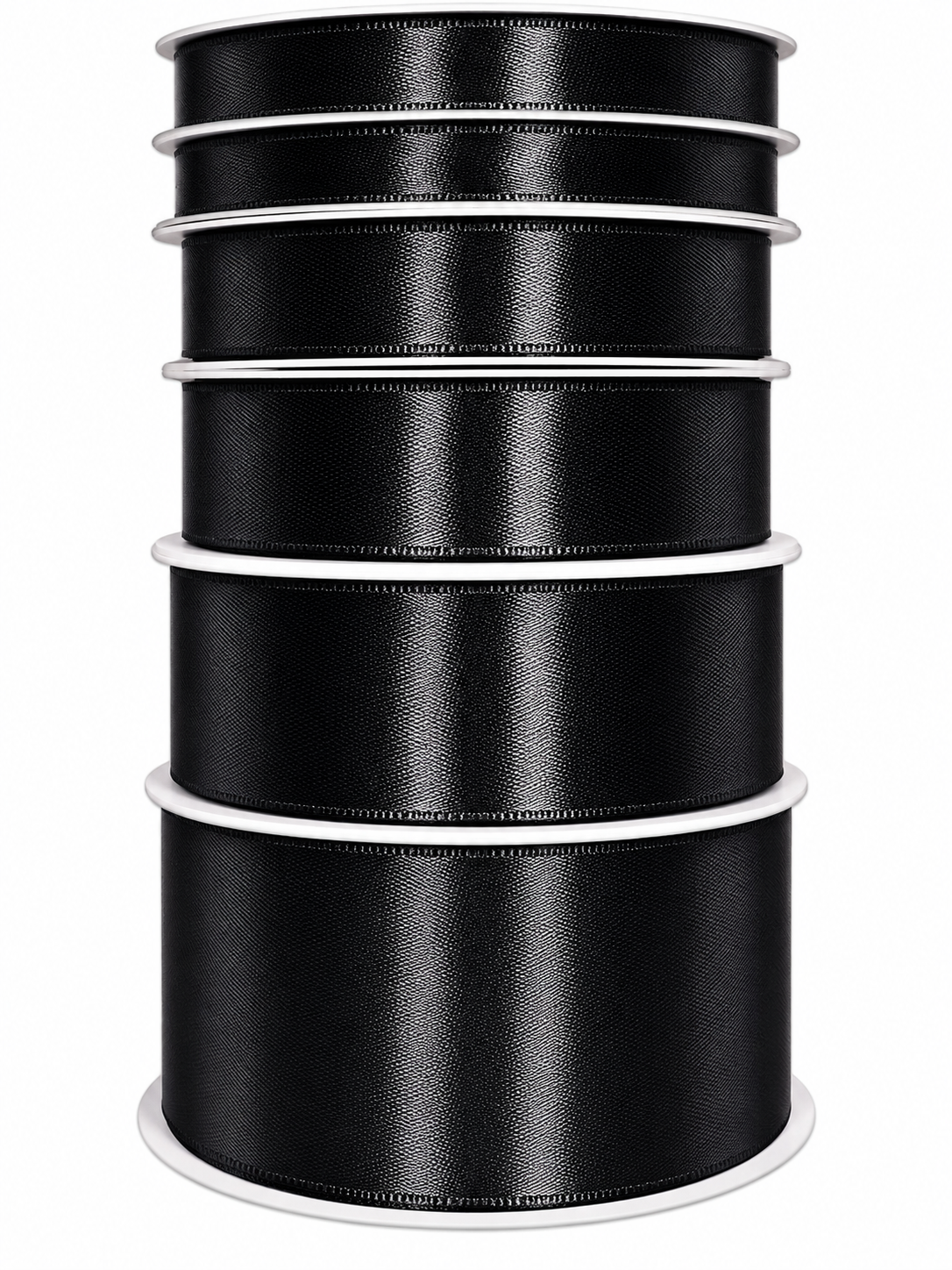 Ribbon - Black (25 Meter Roll)