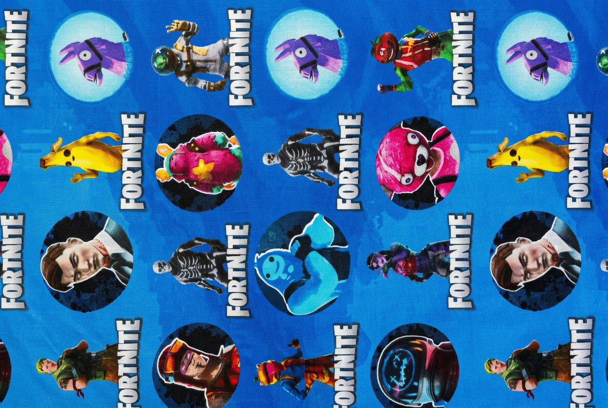 Microfibre Sheeting Fabric-Fortnite