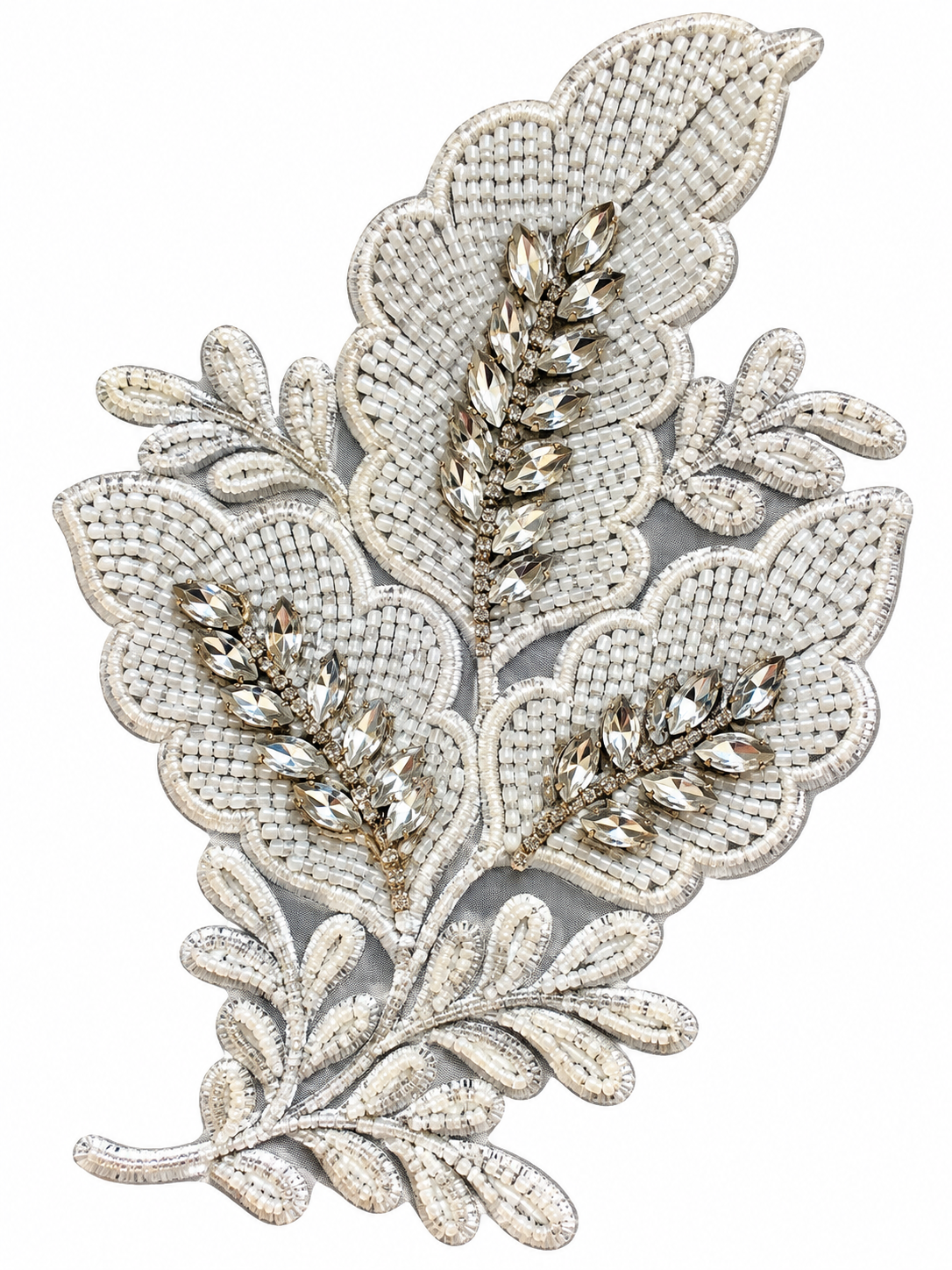 Floral Motif - Silver