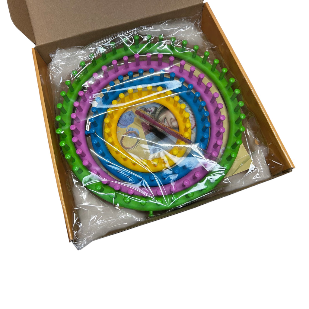 Knit Quick-Round Knitting Loom Set