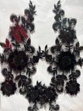 Bloom Beaded Lace Motif
