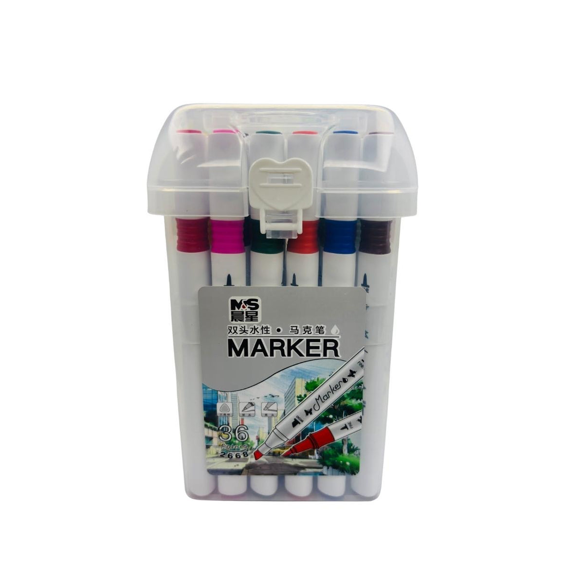 Large Box Of Multi Colour Markers