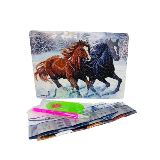 Horse Diamond Painting Kit - Gem Art (A5)