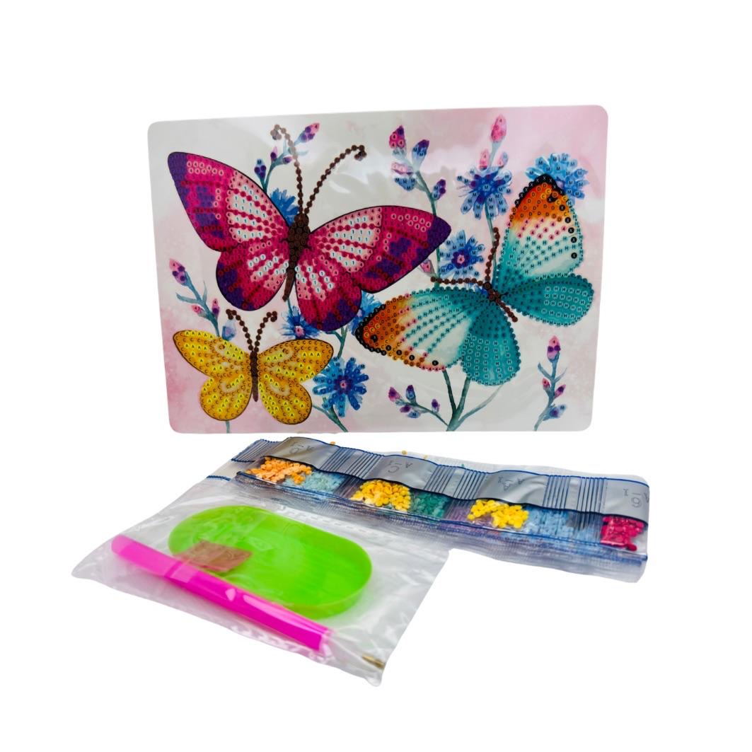 Butterfly Diamond Painting Kit - Gem Art (A5)