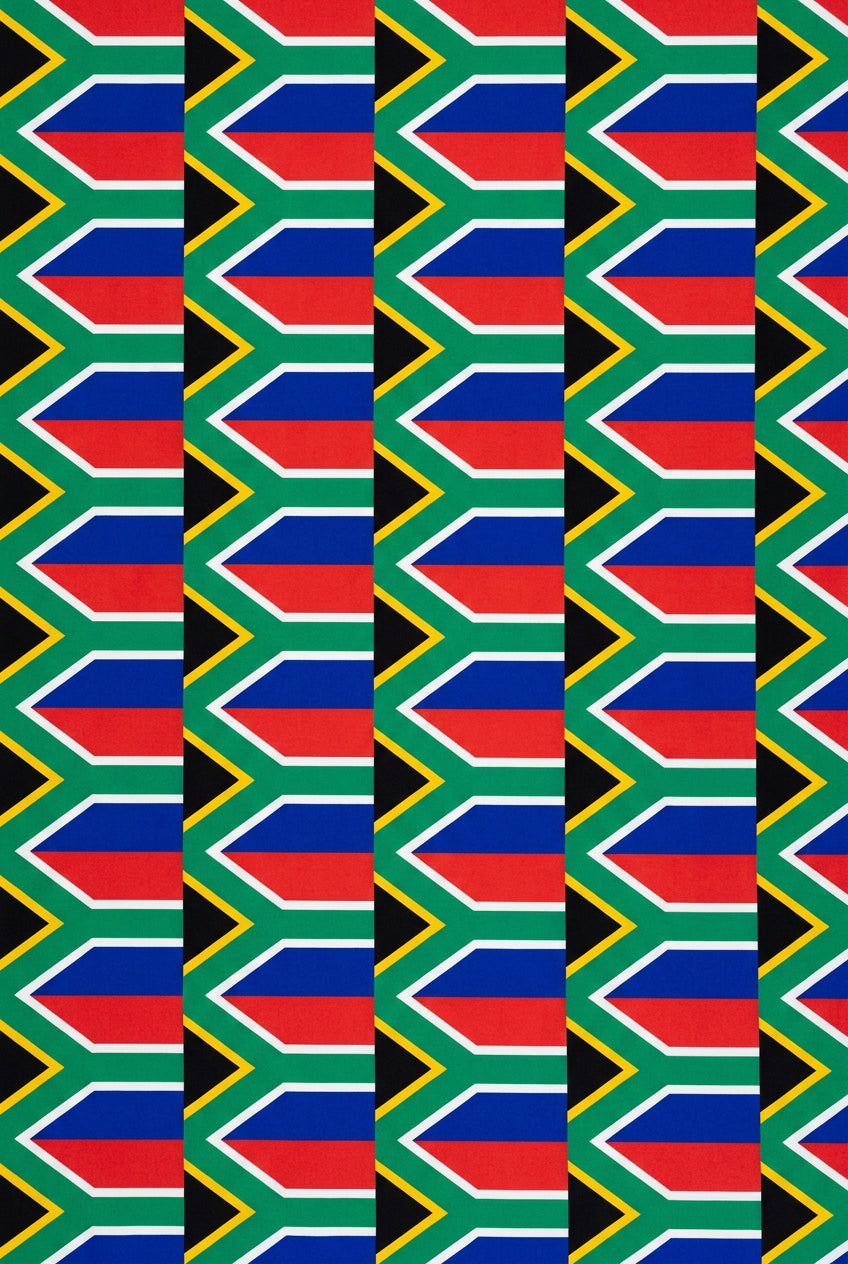 Microfibre Sheeting Fabric-SA Flag