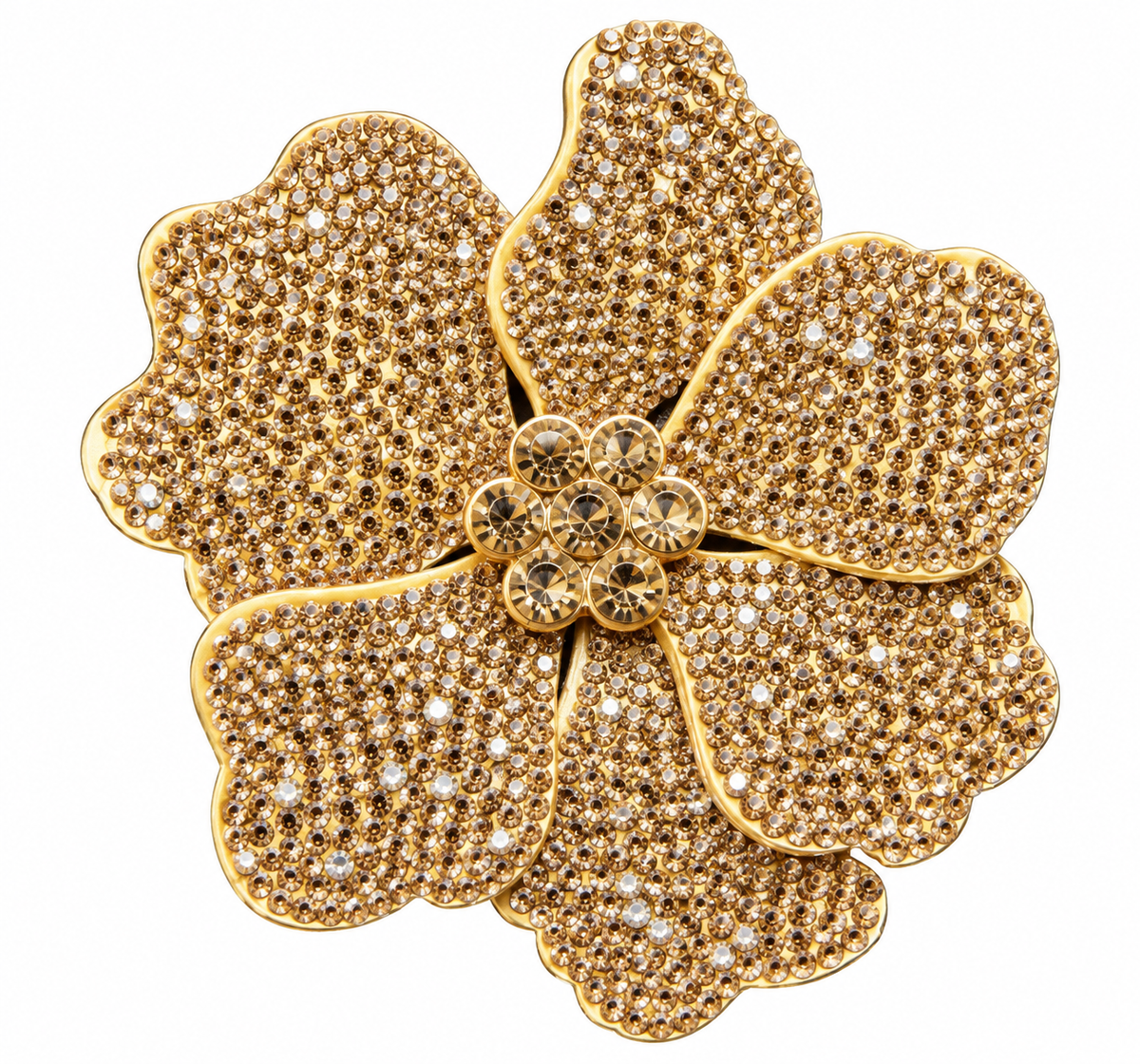 Flower Embellishment - Gold