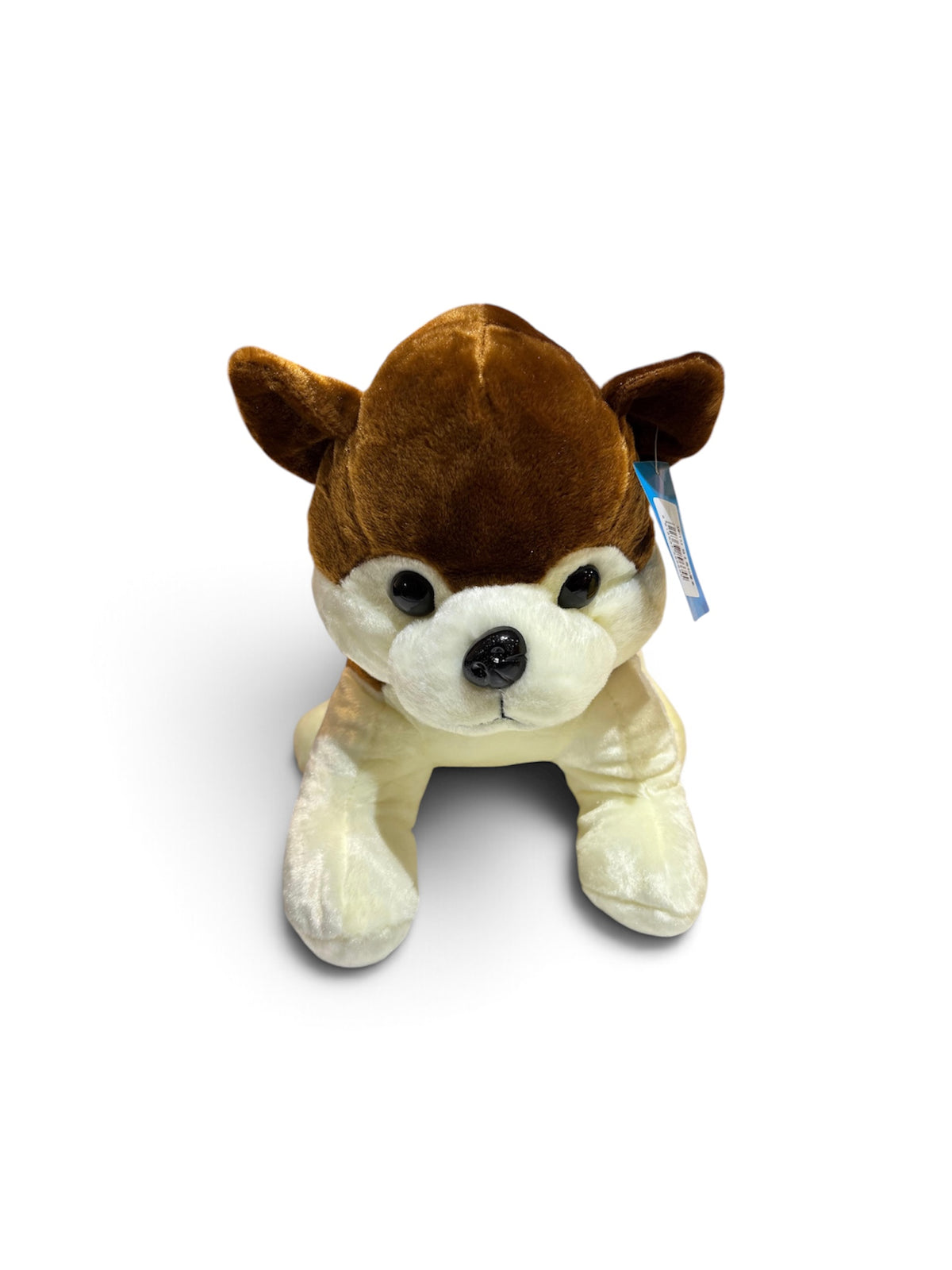 Brown And White Dog Plush Toy