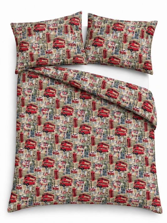 Duvet Cover Set-London-Double