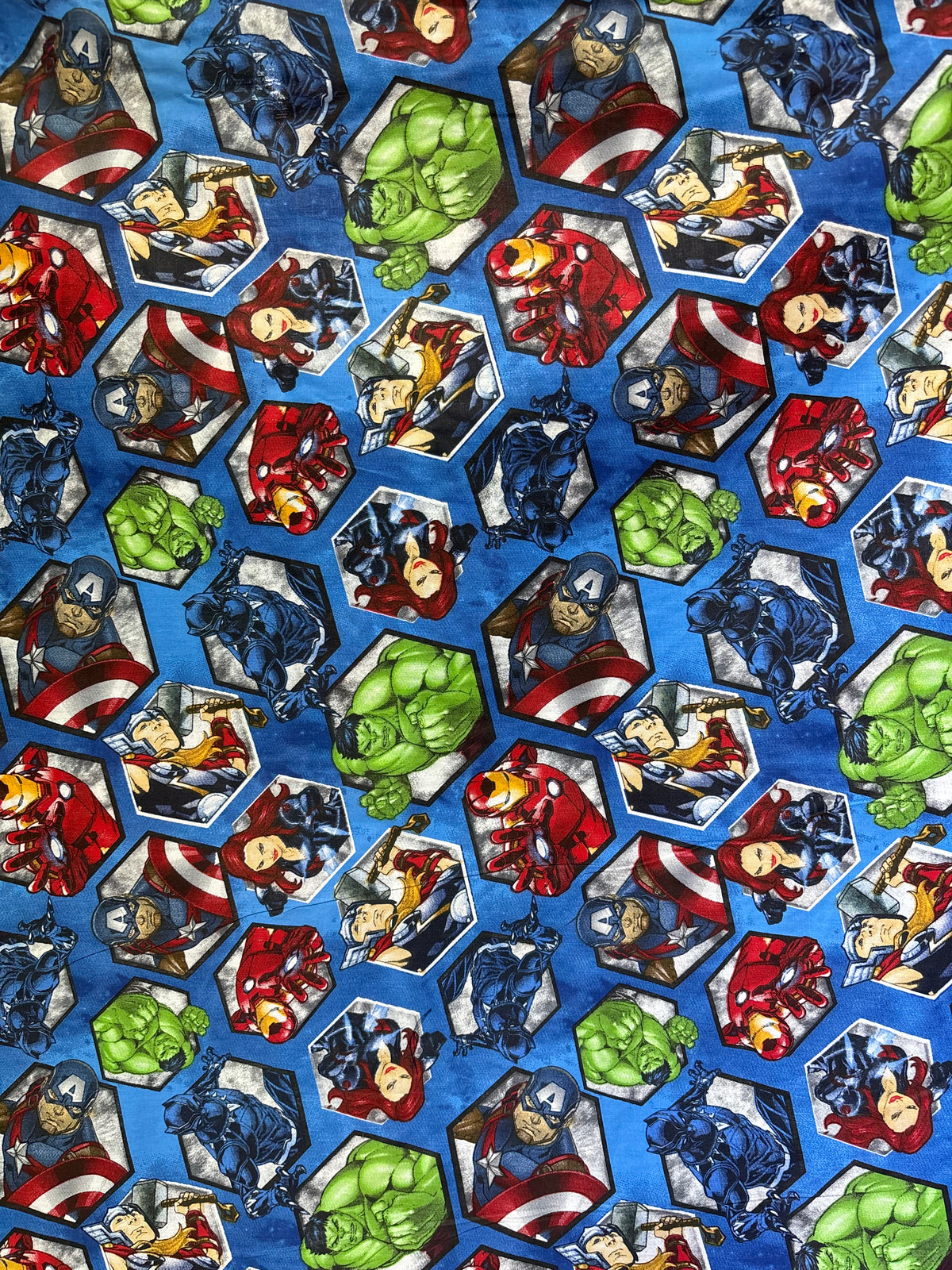 Microfibre Sheeting Fabric-Avengers