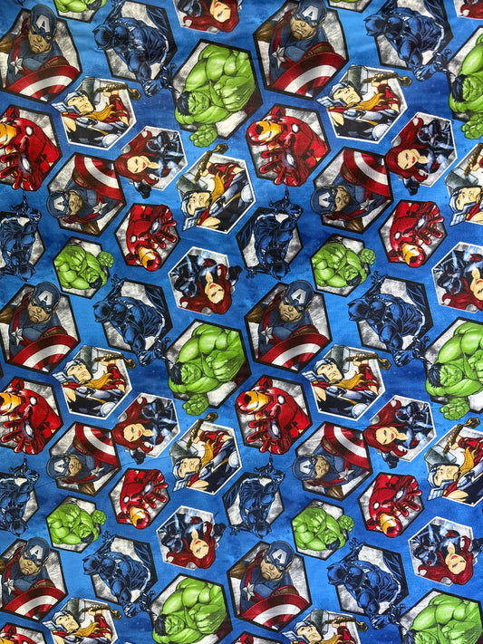 Microfibre Sheeting Fabric-Avengers