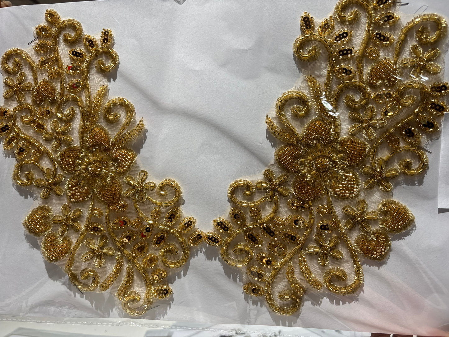 Floral Beaded Motif