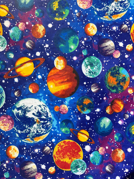 Microfibre Sheeting Fabric-Space