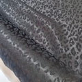 Jacquard Satin-Leopard Print
