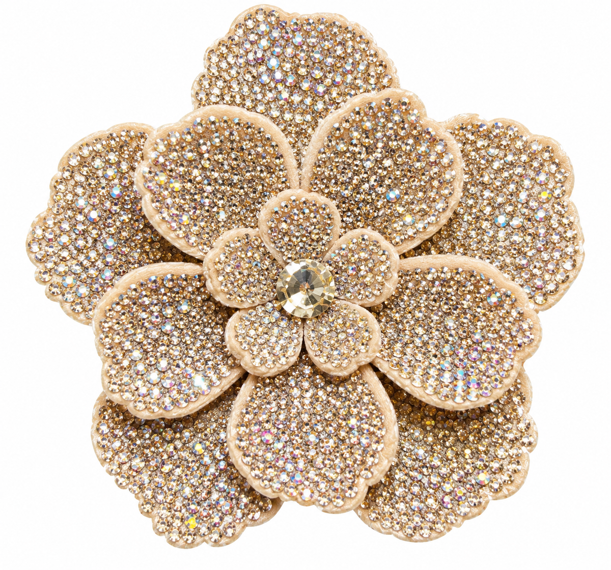 Flower Embellishment - Gold