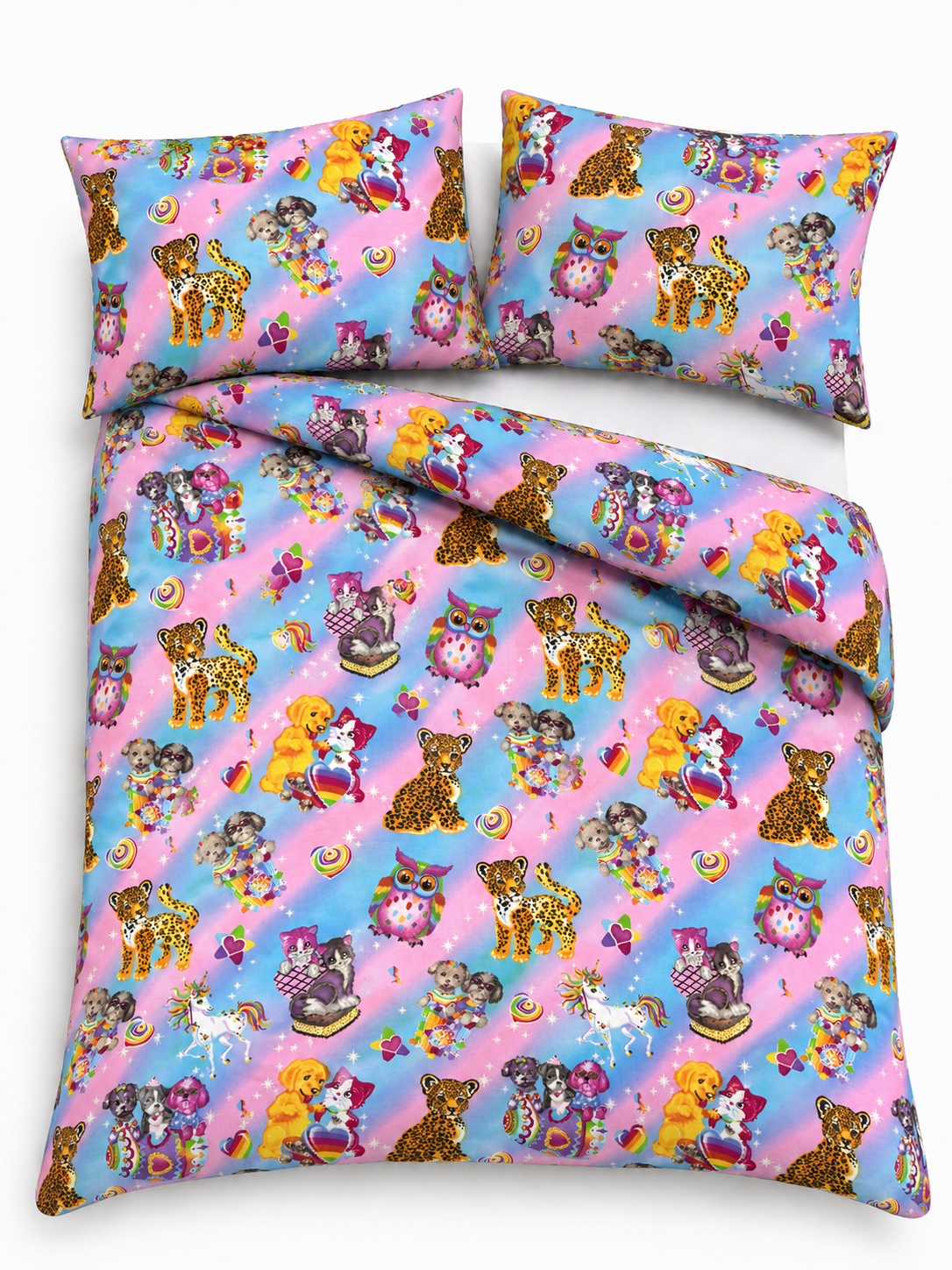Duvet Cover Set-Unicorn Pups-Double