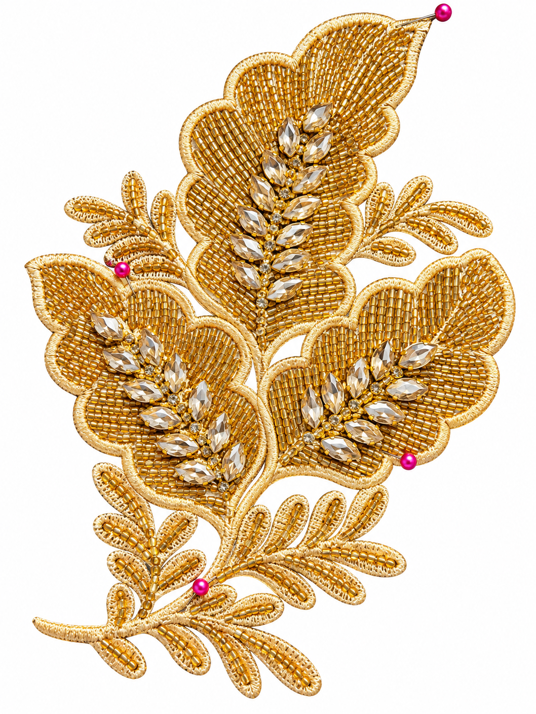Floral Motif - Gold
