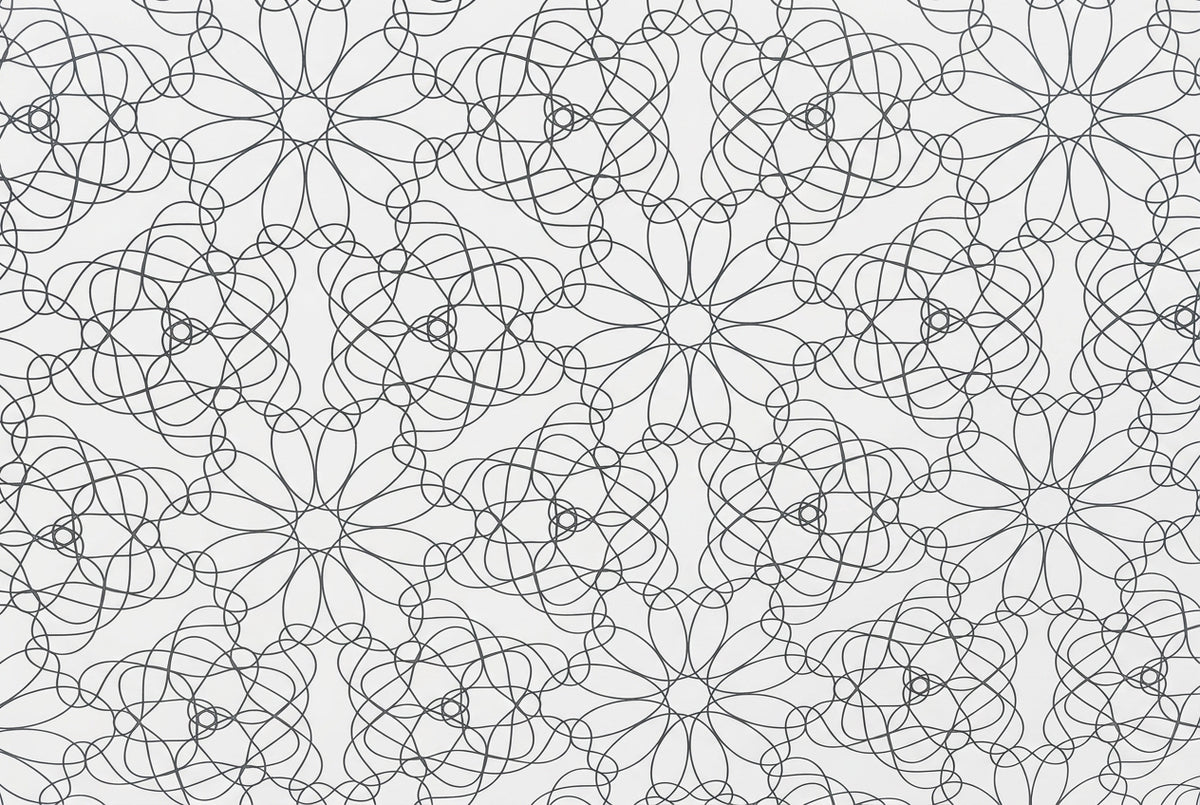 PVC Tabling- Silver and White Flowers