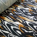 Cashmere Printed Stretch Fabric
