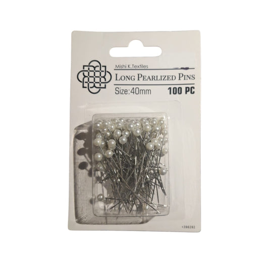 Long Pearlized Pins